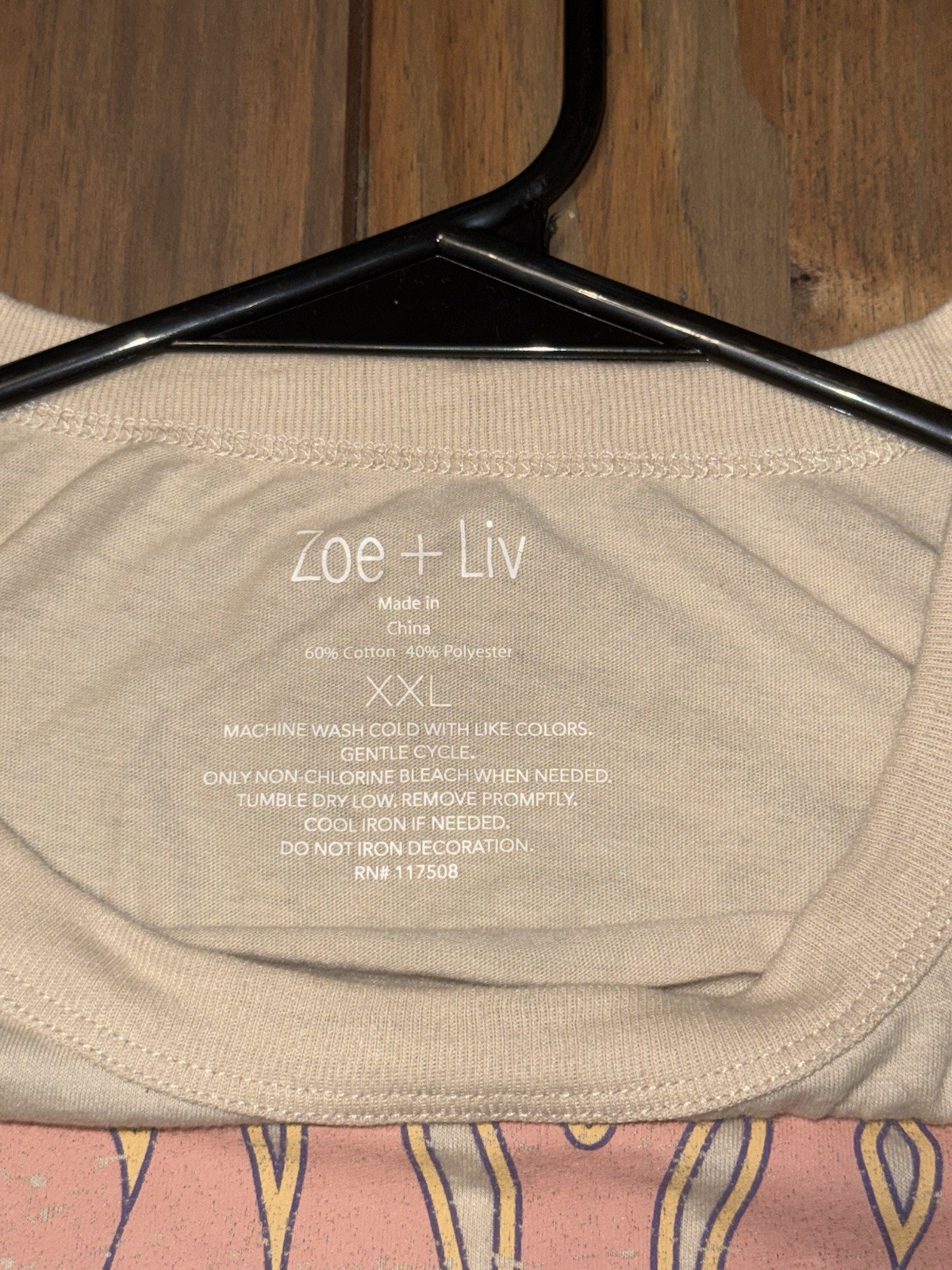 Zoe + Liv Nashville Music City USA Women’s Graphic Tee Shirt Size XXL