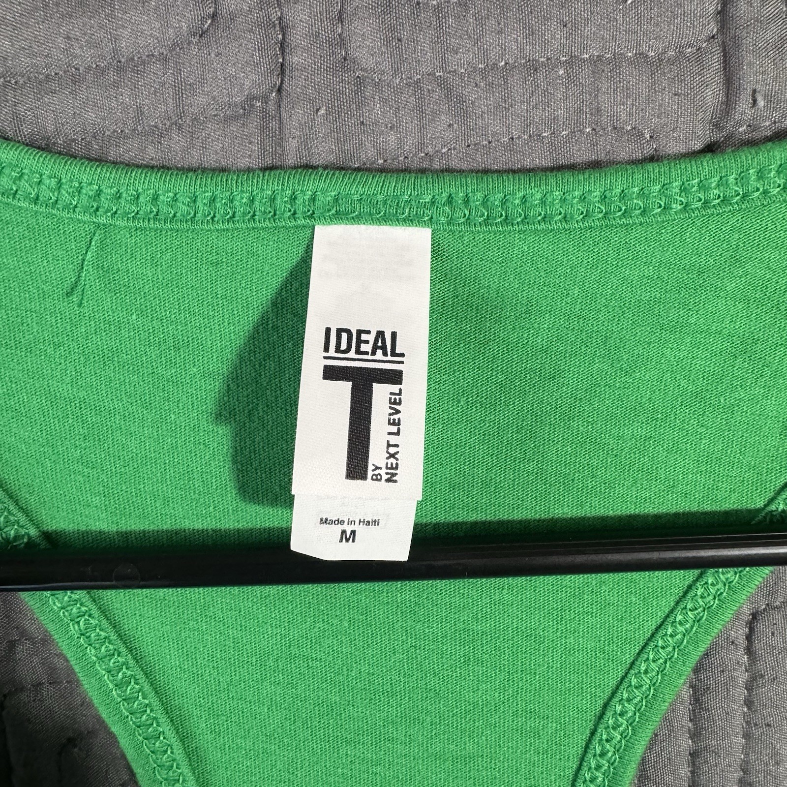 Next Level Tank Women’s Medium Green Indoor Gold Club 1611