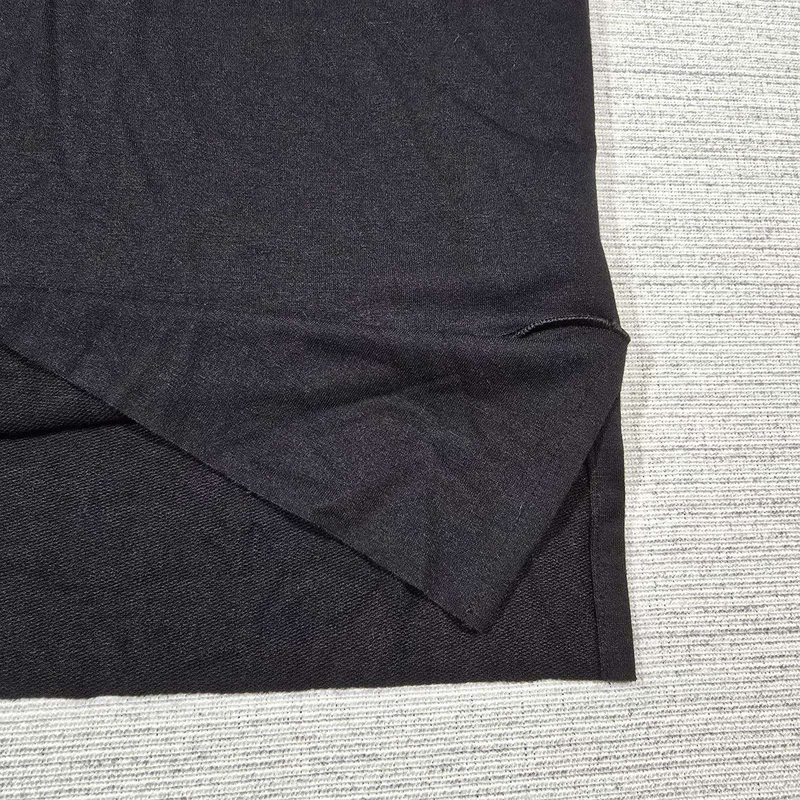 Spanx PLT Perfect Length Dolman 3/4 Sleeve Sweatshirt Top Womens L Black 50171R