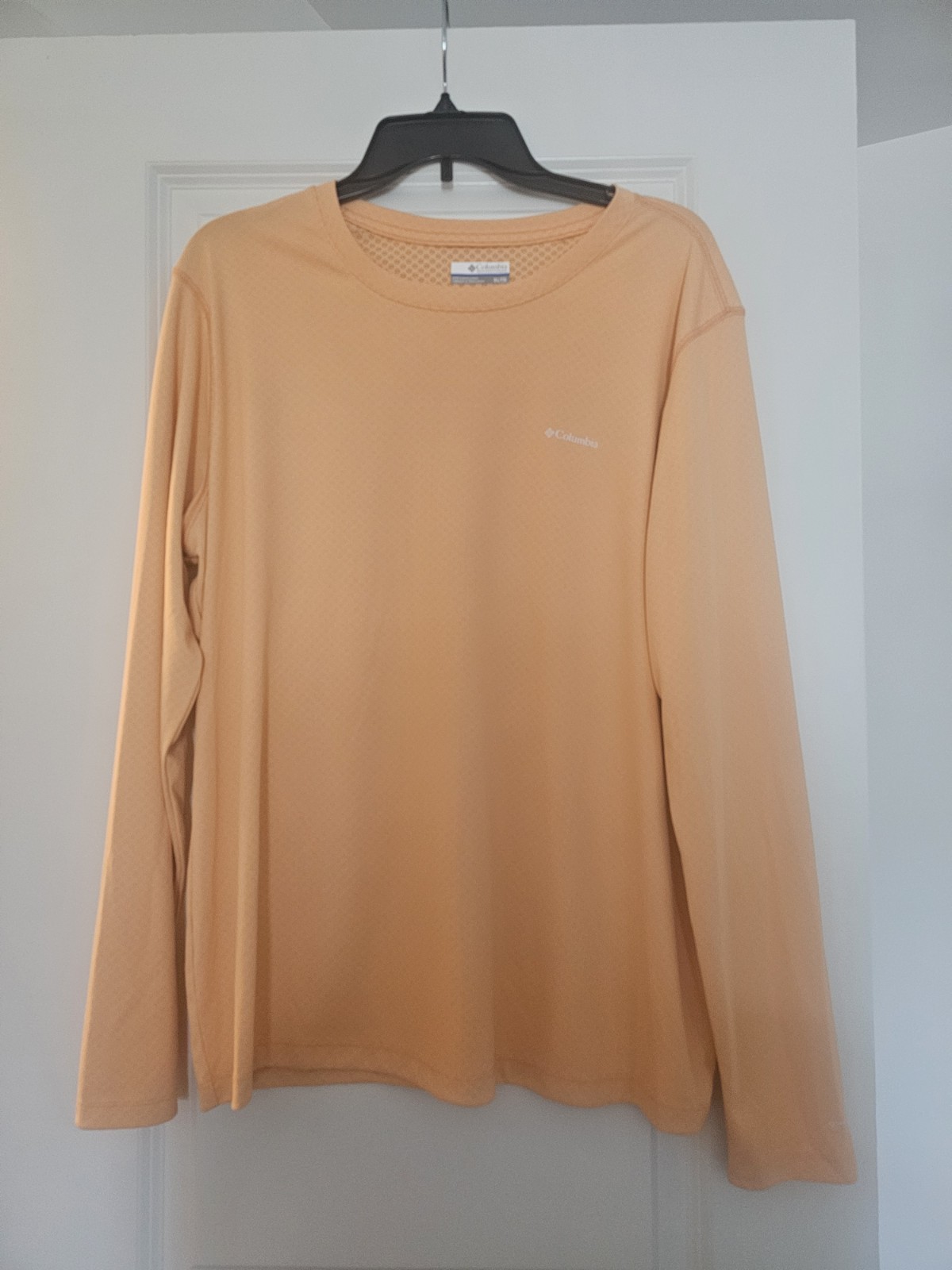 Columbia Women’s XL SPF-50 Omni-Shade Long Sleeve Sun Shirt Navy,Rash Guard NWT