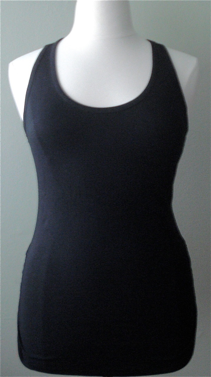 NEW Plus Size Racerback Solid Tunic Tank Cami Top Shirred Sides- L/XL/1X-2X-3X