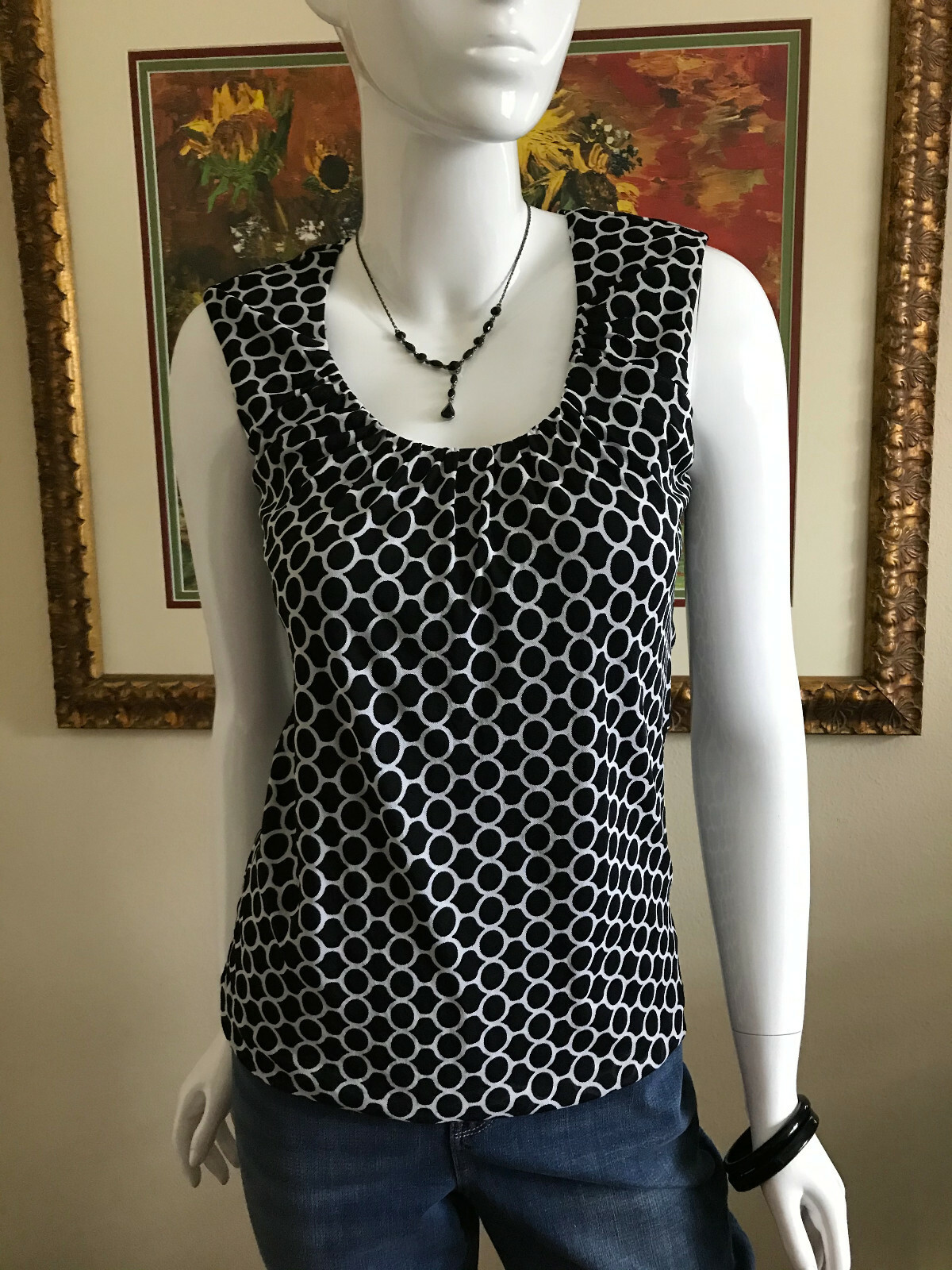 Kenneth Cole Unlisted Women’s Multi-Color Sleeveless Top Size S Never Worn!