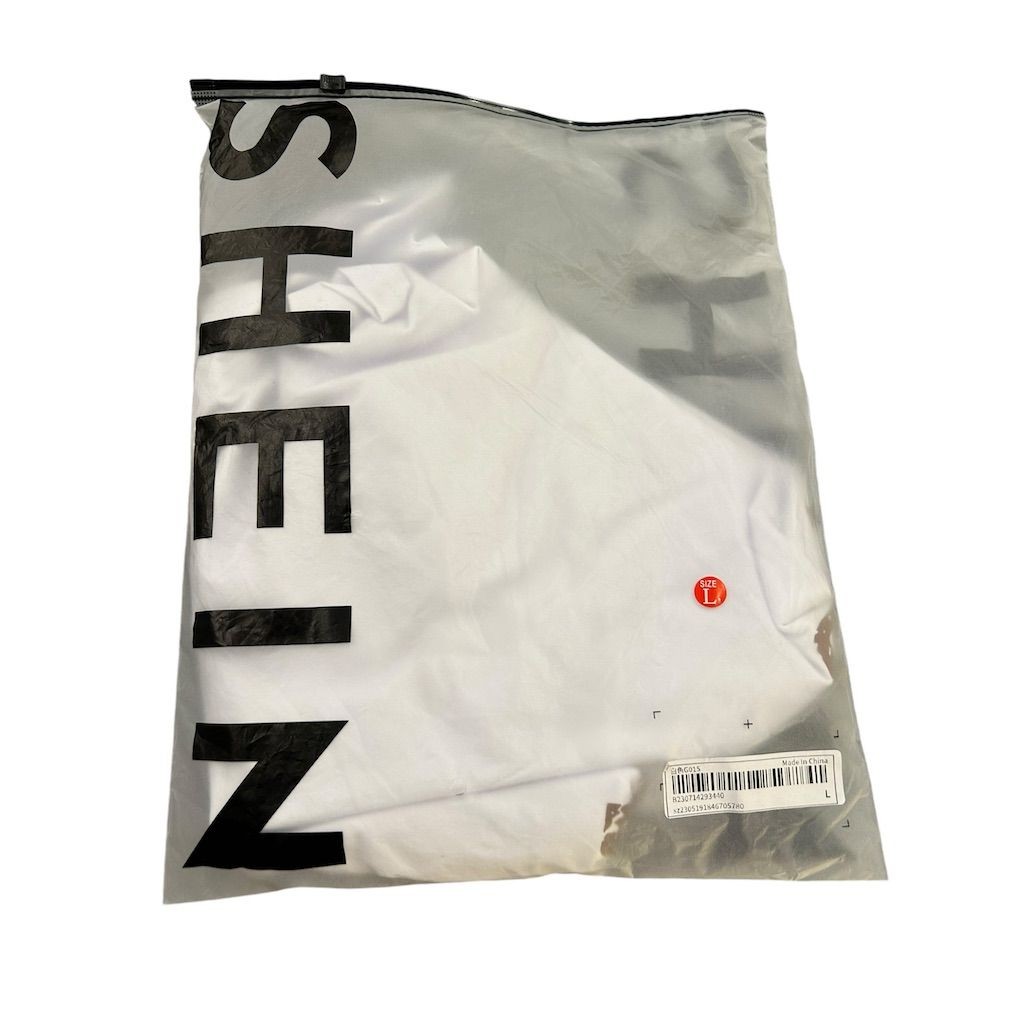 SHEIN T Shirt Women’s L Cowboy Hat Graphic Tee White Western Casual T-Shirt NEW