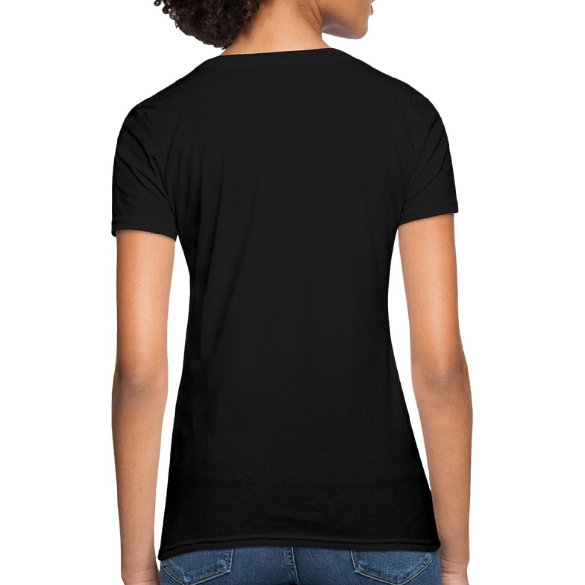 Cosmic Owl Black Women’s T-Shirt
