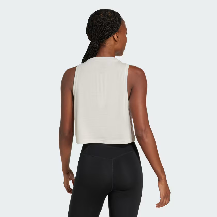 adidas women Train Essentials Boxy Workout Tank Top