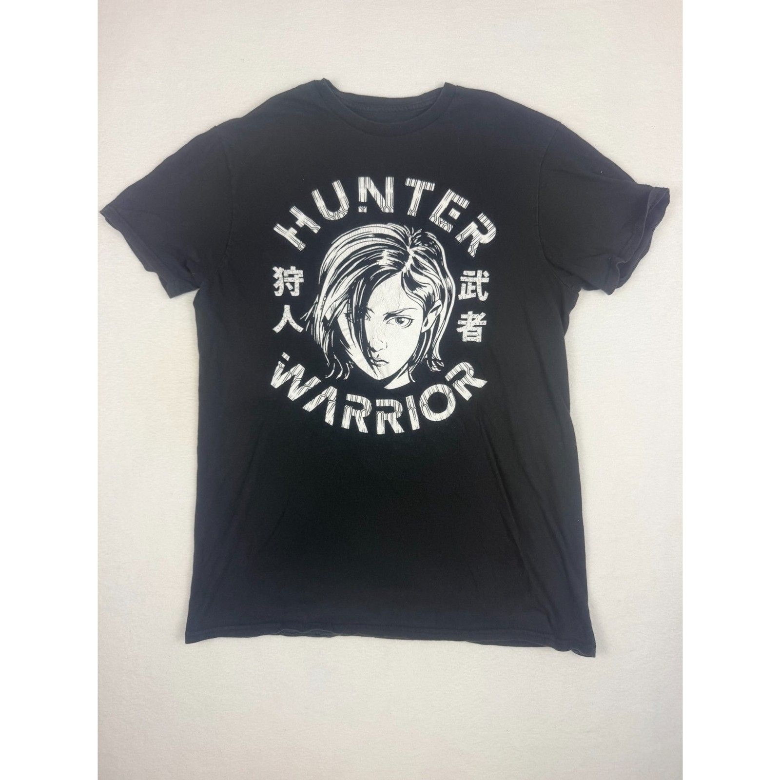 Hunter x Hunter Warrior Graphic T Shirt Black Anime Manga Alstyle Women/Mens M