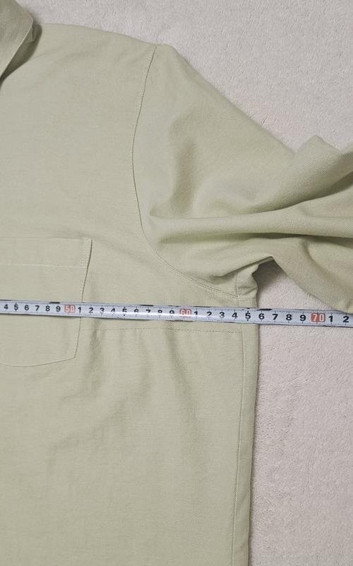 Women Peter Hahn shirt khaki cotton 42/XL/50