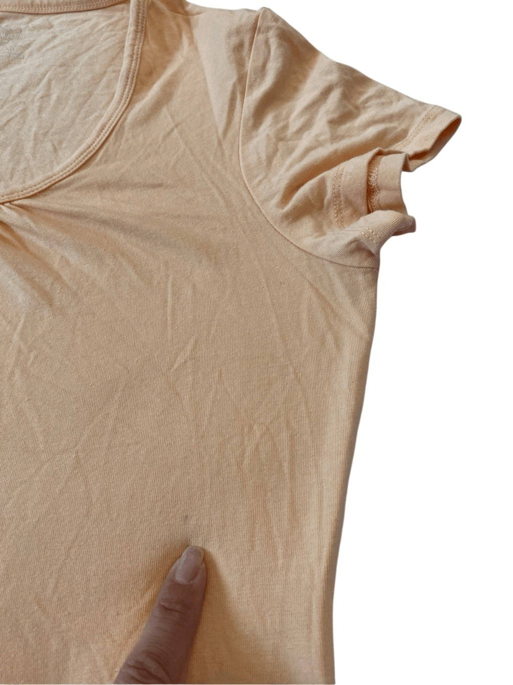 George Peach T Shirt Tagless Lightweight Stretch Career Workwear Everyday Lounge