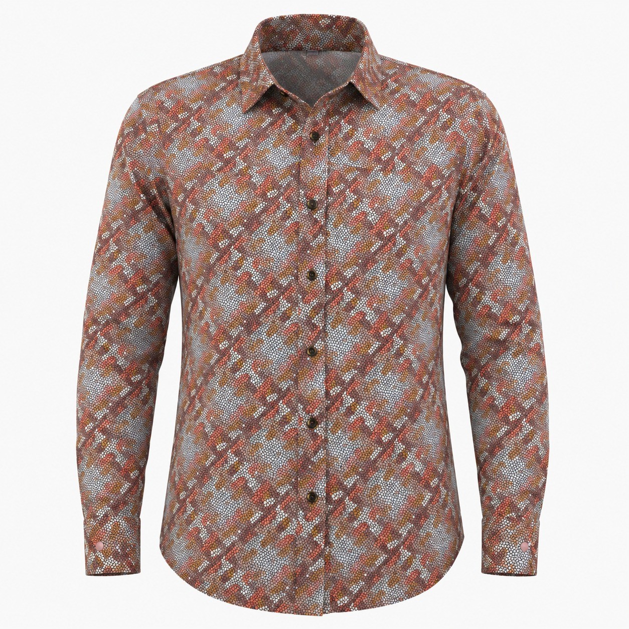 Club Ride Mosaic Print Cycling Jersey Womens M Button Up Stretch Performance