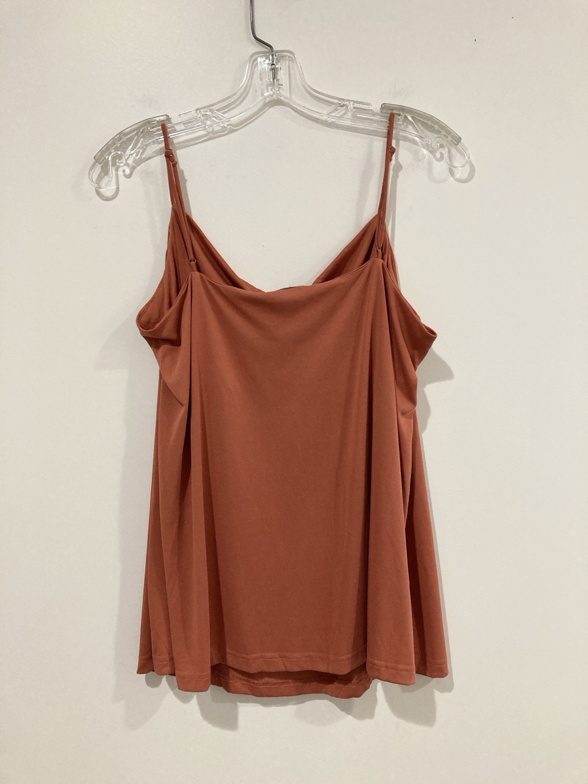 VICI Orange Spaghetti Adjustable Strap Tank Top Women Size M