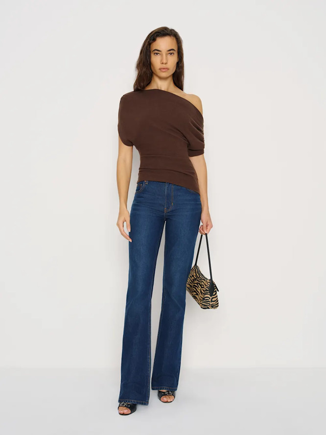 NWT thereformation Iris Knit Top