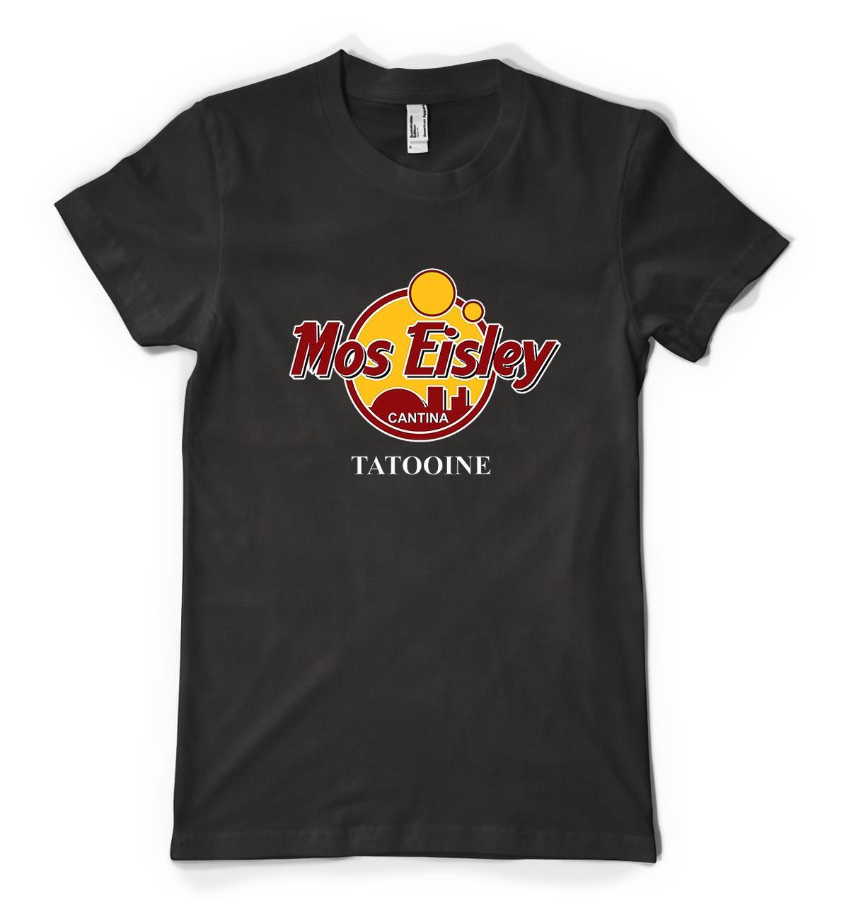 Mos Eisley Tatooine Spaceport Star Wars Empire Personalised Unisex Adult T Shirt