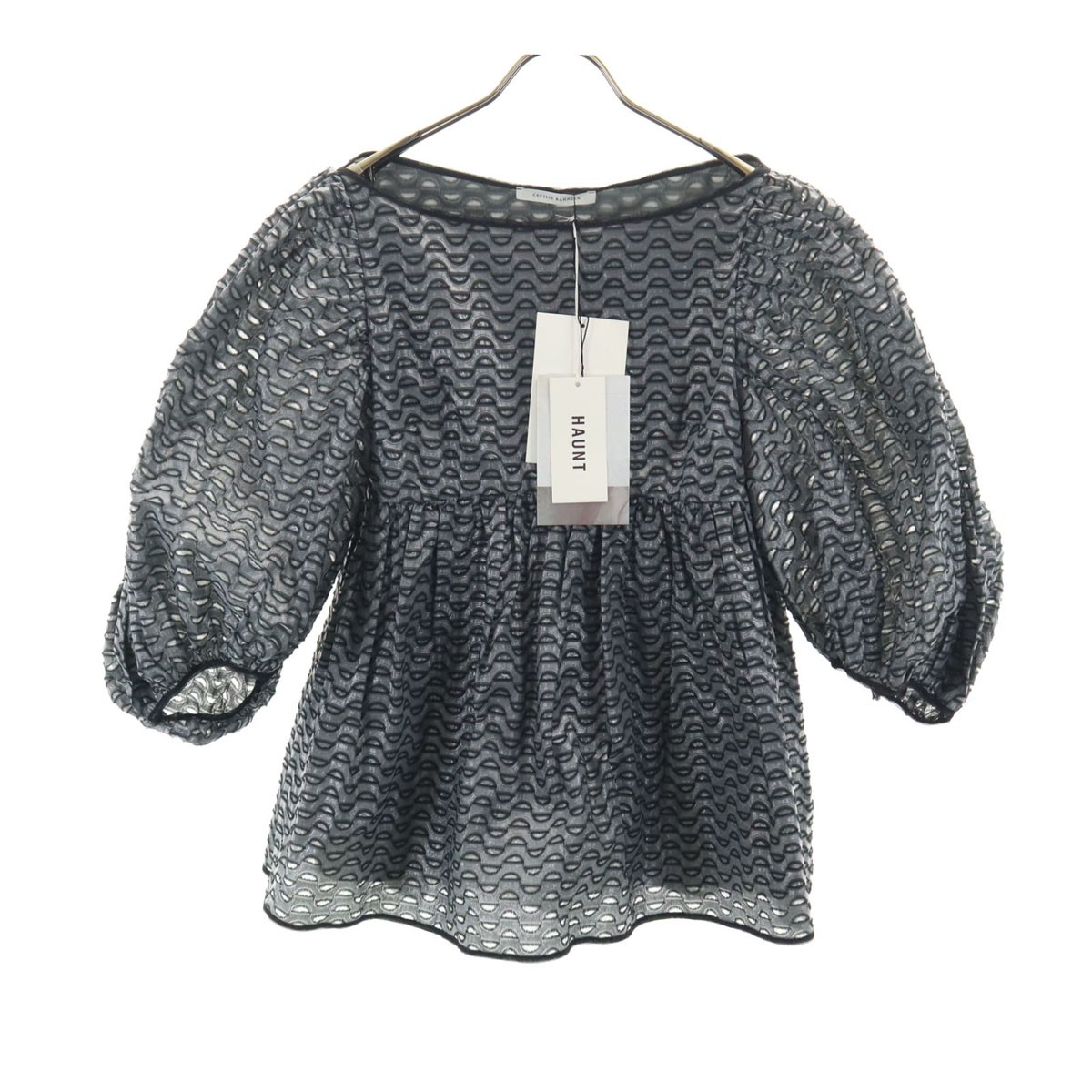 unused CECILIE BAHNSEN Made in Bulgaria Five-quarter sleeve HEUDI TOP Tunic …