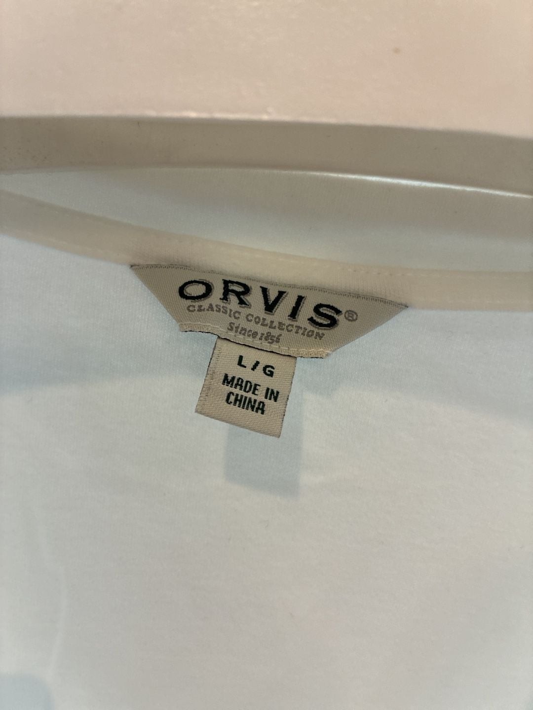 Orvis Women’s Reformation White V-Neck Tunic Large