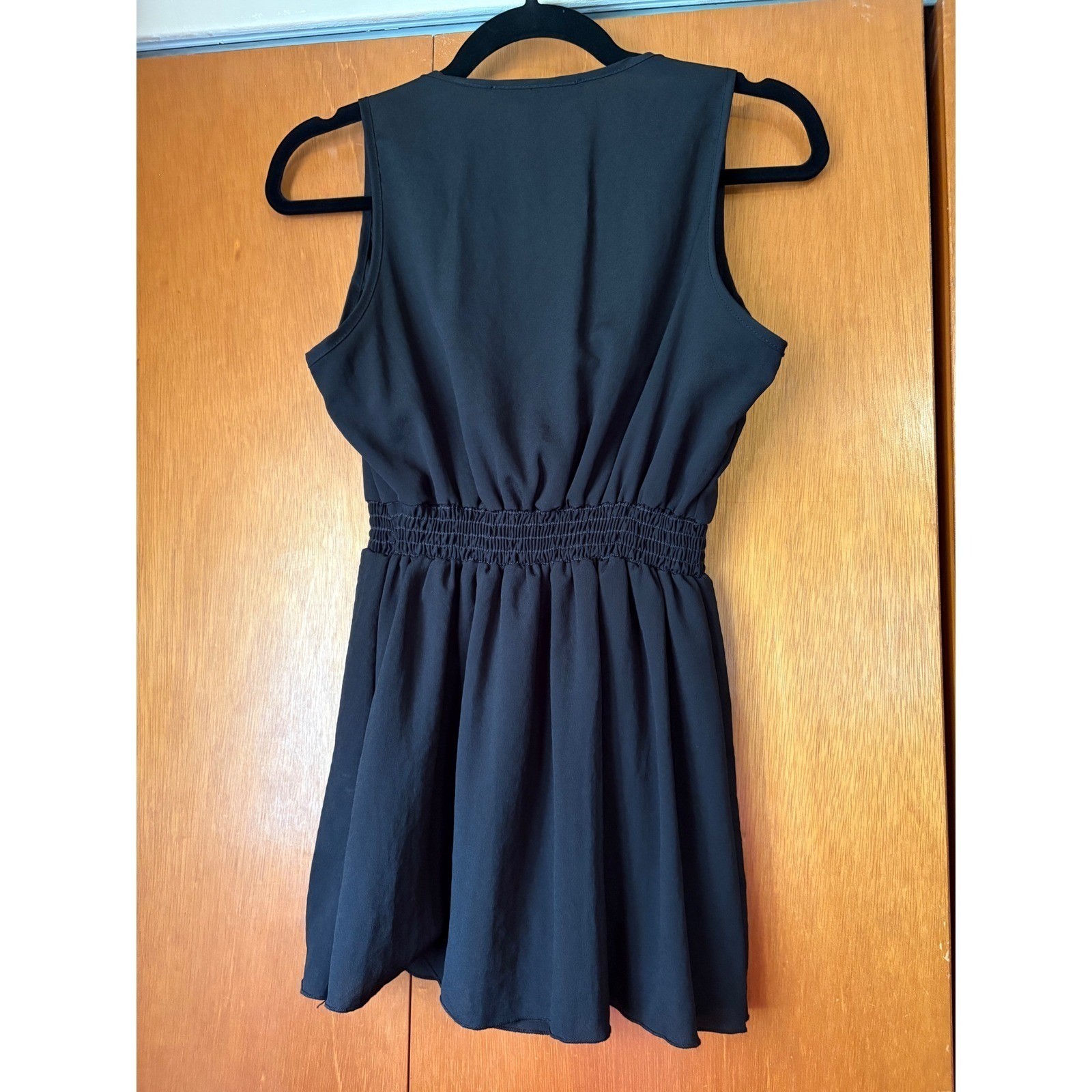 Forever 21 Black Dress Silver Beaded Sleeveless Mini Party Cocktail