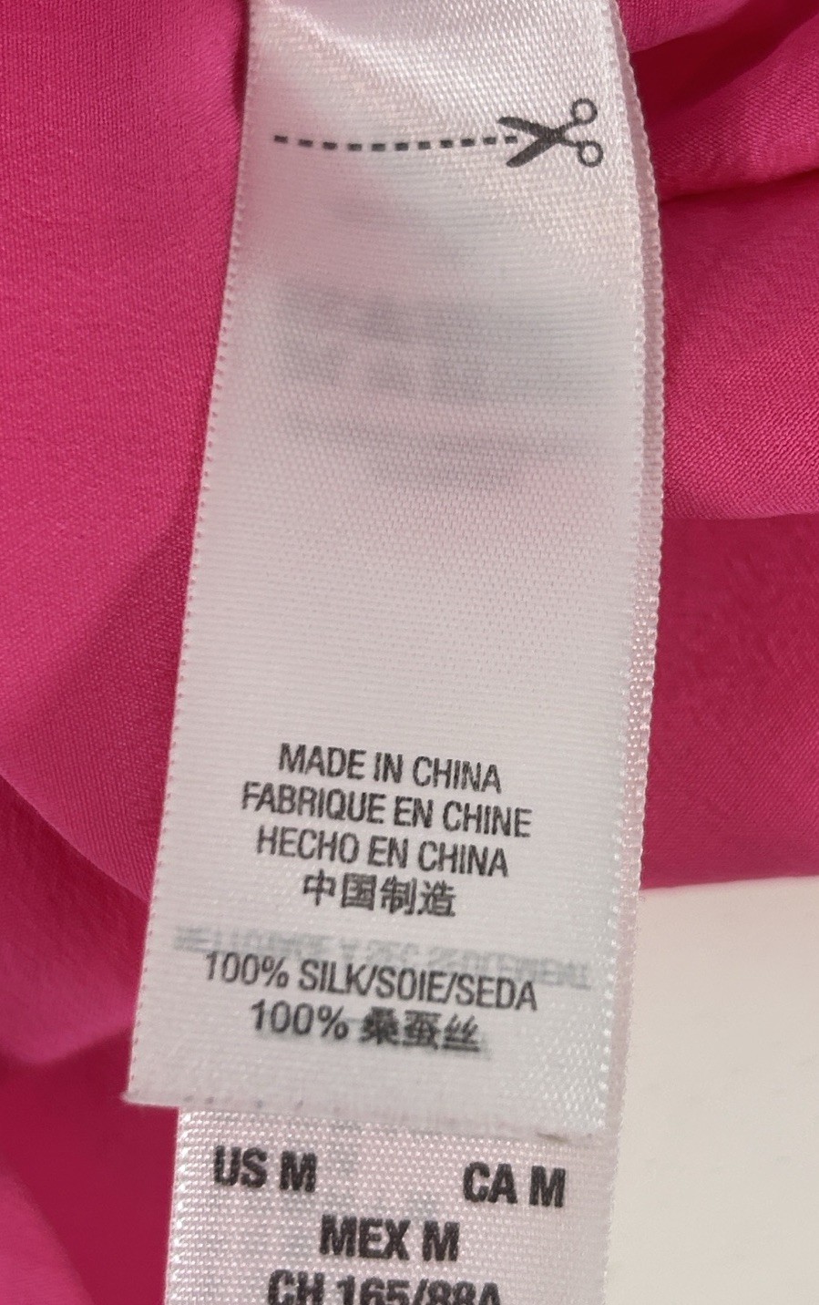 Juicy Couture Hot Pink 100% Silk Cami M Y2K Fairy Romantic Coquette Tank Top