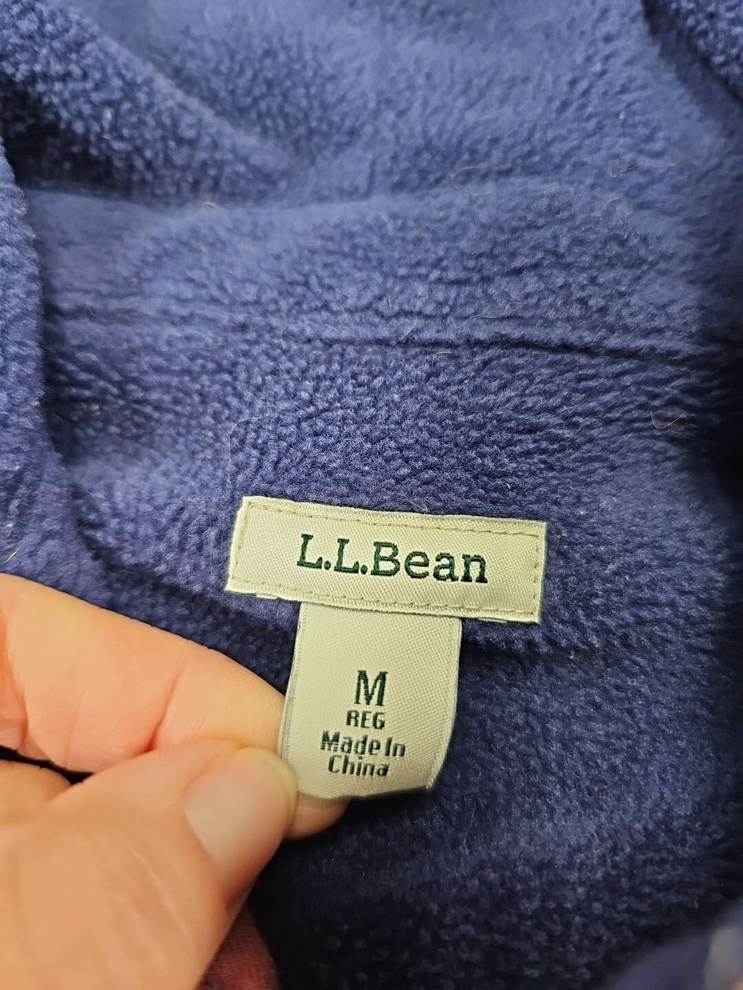 LL Bean Shirt Womens Medium Fleece Lined Hooded Button Up Plaid Pockets