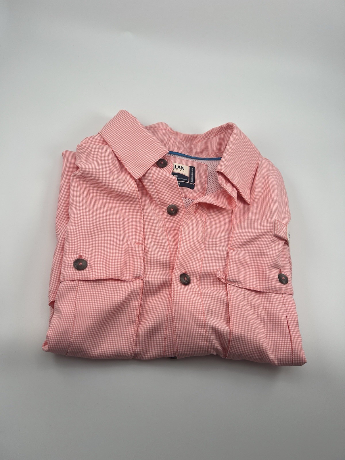 Magellan Outdoors Pink Button Down Shirt, Size XS, Great Condition