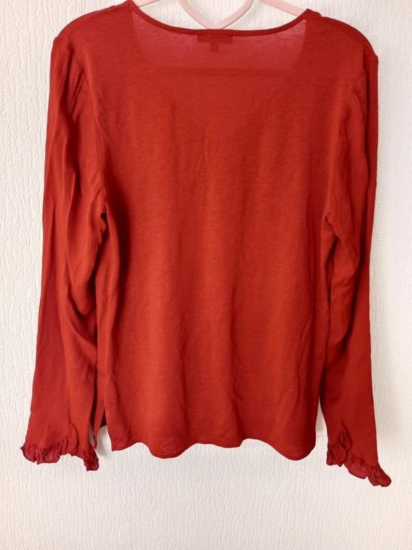 Women Massimo Dutti Shirt Burgundy 36 / S / 44 #MXIT
