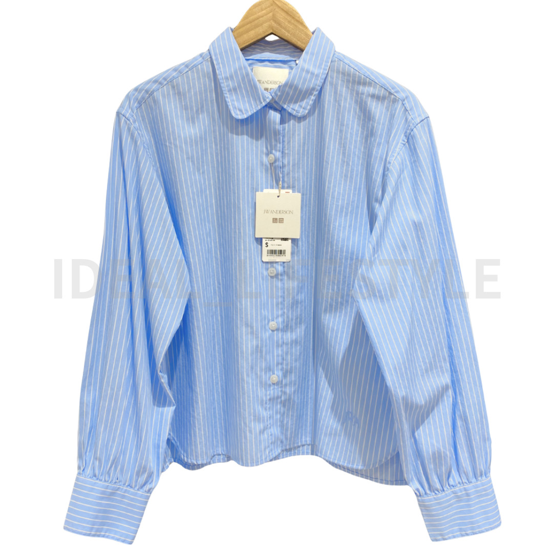 UNIQLO JW ANDERSON Cotton Volume Sleeve Shirt S-3XL Women 491574/491576 NWT