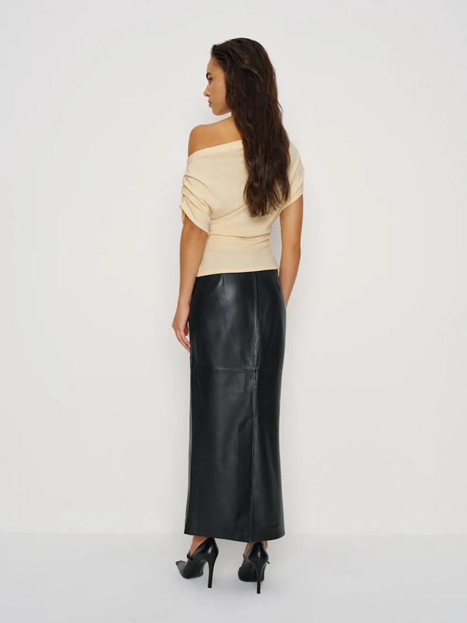 NWT thereformation Iris Knit Top