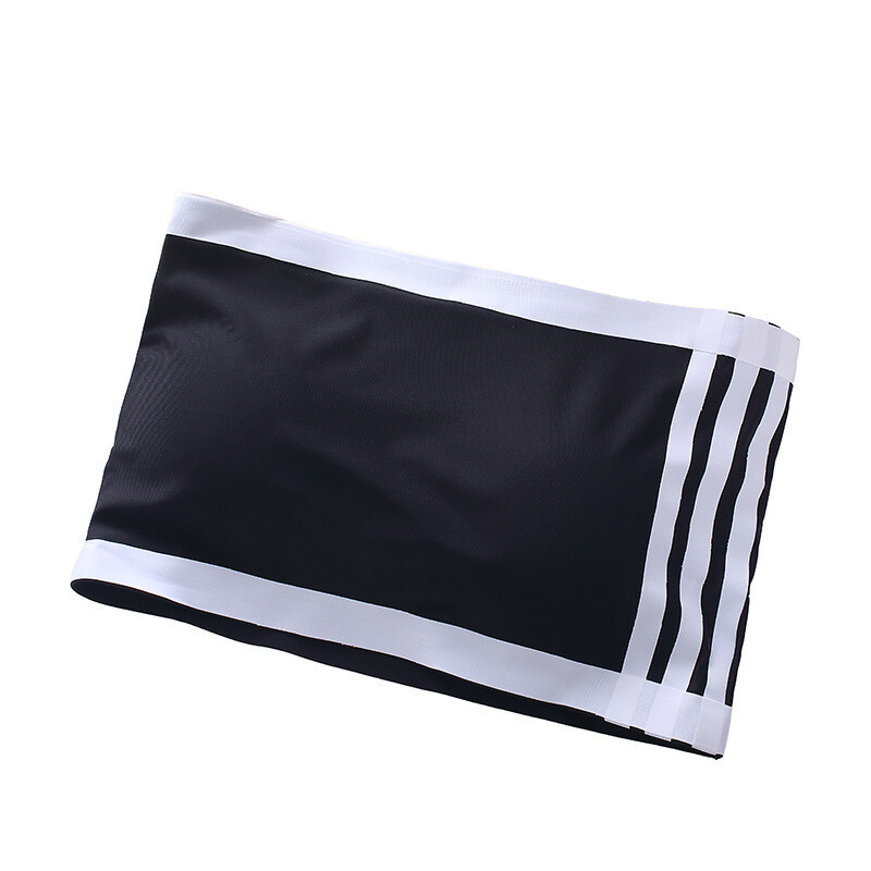 Women Seamless Strapless Bra Bandeau Fits Fashion Tube Top Sports Yoga Shirt US