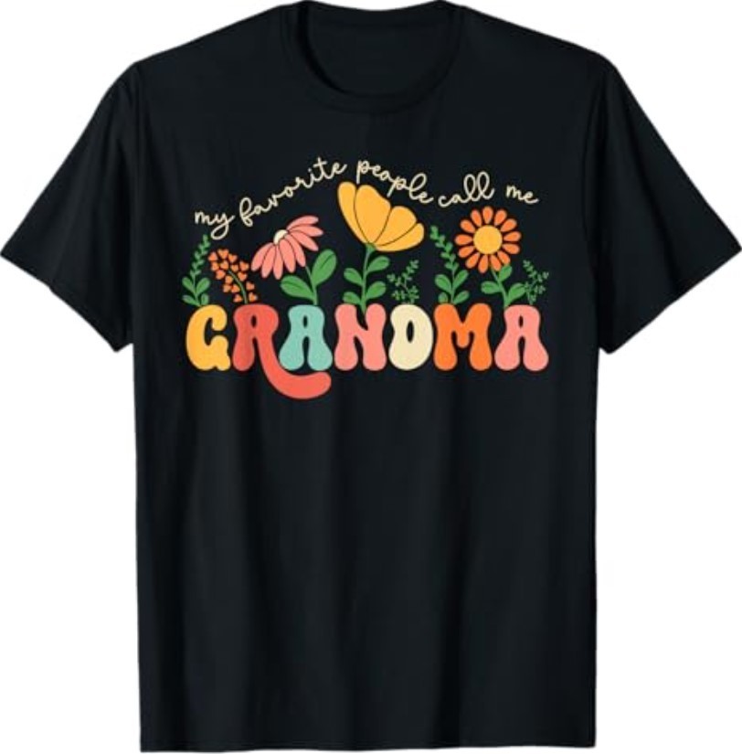My Favorite People Call Me Grandma Mothers Day T-Shirt