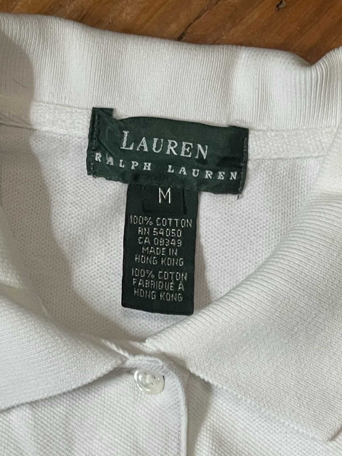 Vintage Lauren Ralph Lauren Sleeveless Polo Shirt Women’s Medium M Crest Logo