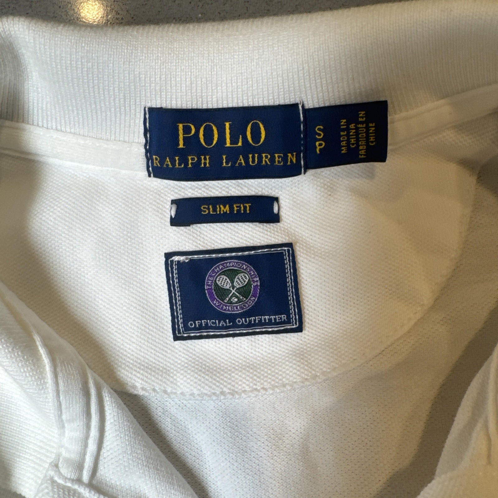 🔥🎾Wimbledon 2023 Polo Ralph Lauren Shirt, White & Navy – Women’s S/P