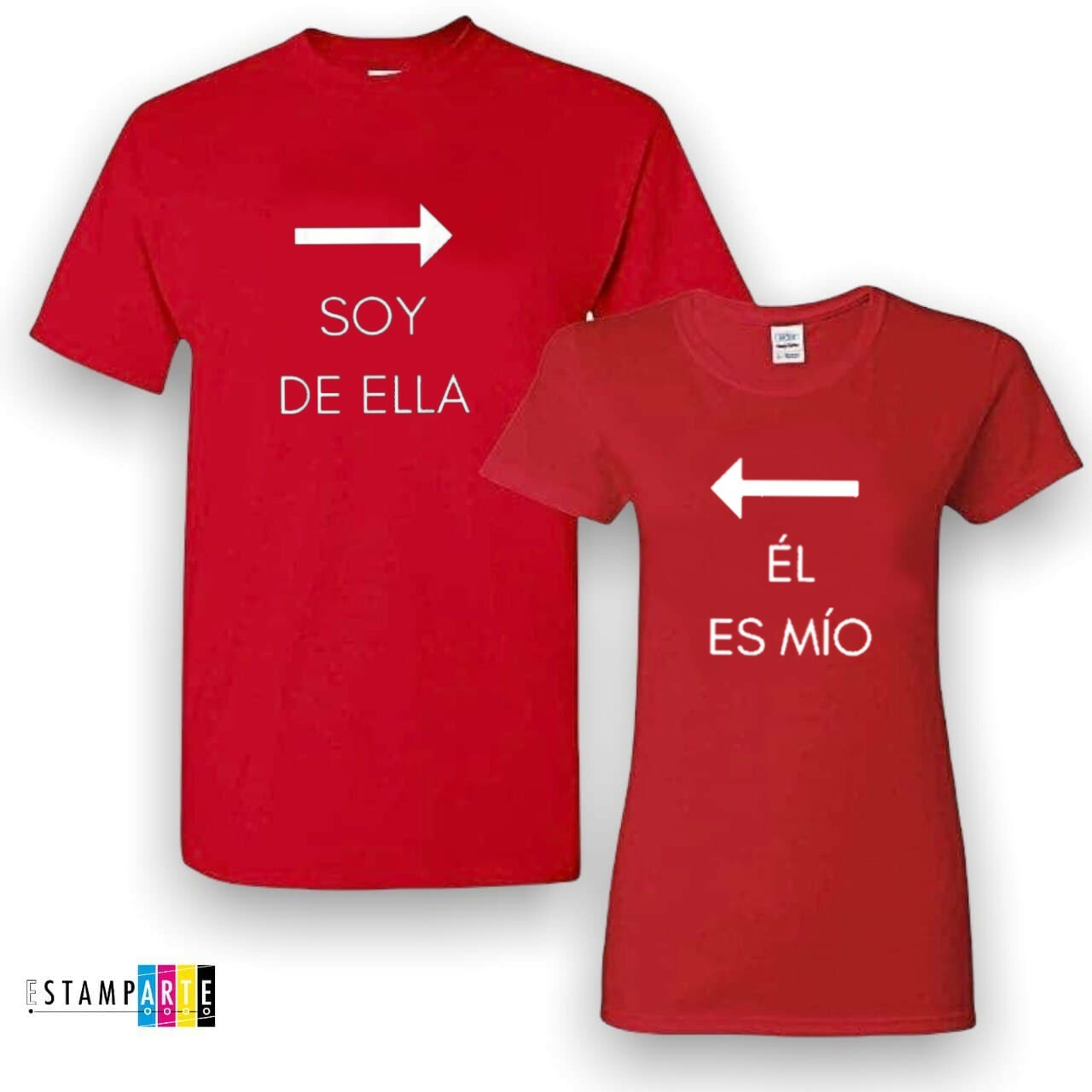 T-shirt with nice message for new couple! customized by order barium colors 270