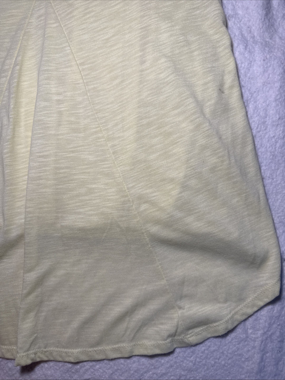 Signature Studio Woman’s Light Yellow Tank Top Size Medium
