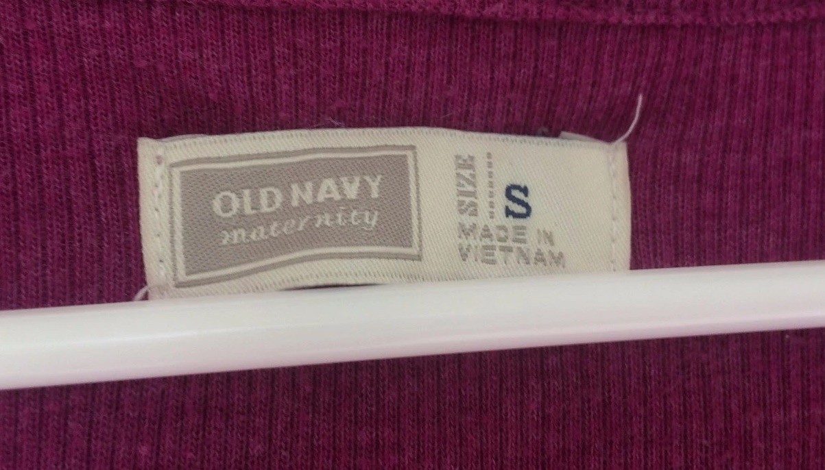 OLD NAVY Women’s Long Sleeve Hooded Deep V Shirt Sz. S