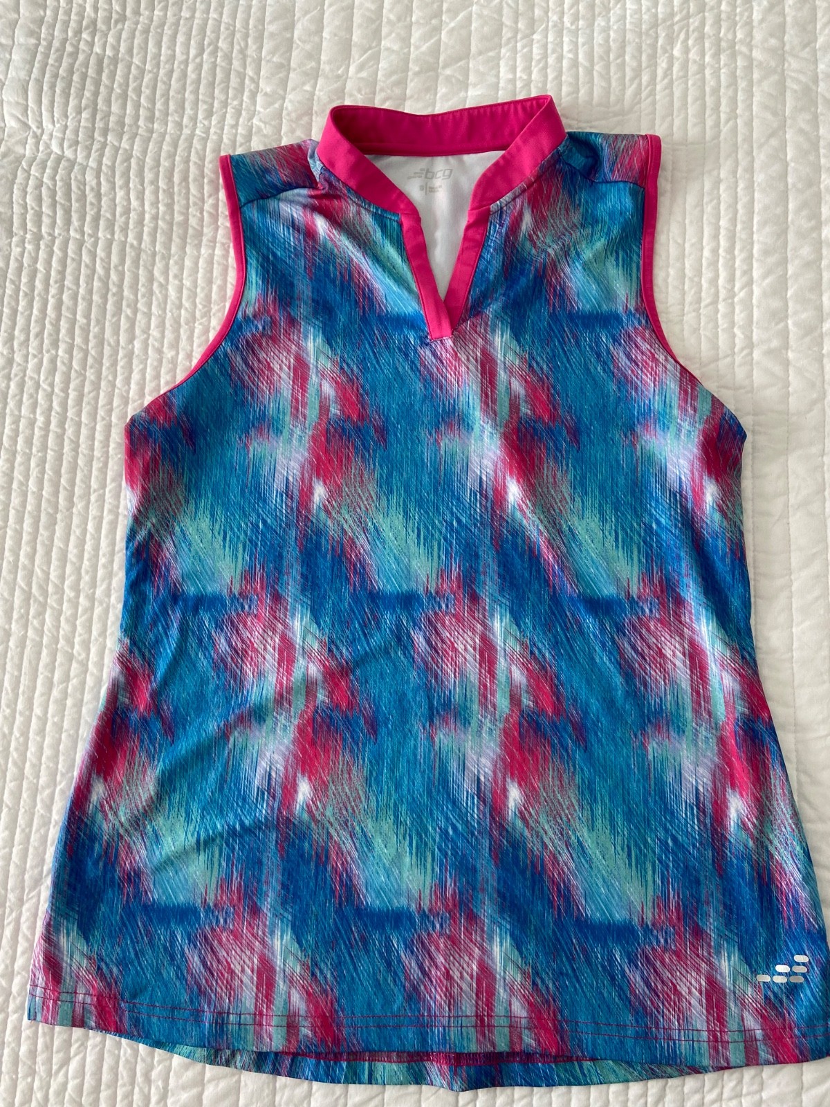BCG Multi-color Sleeveless top Size small