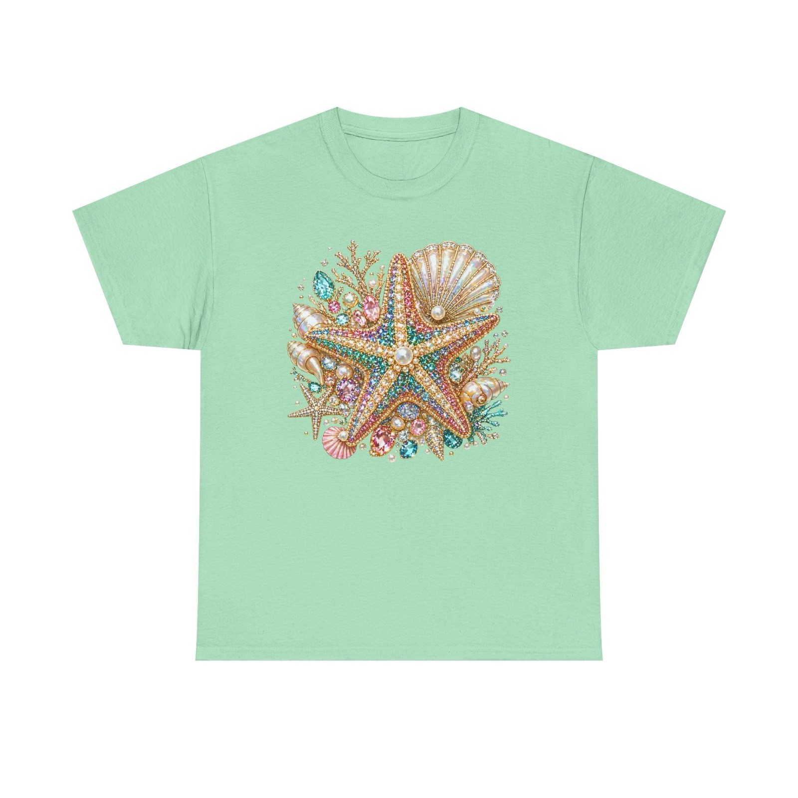 Diamond Starfish Unisex T Shirt S,M,L,XL,2X,3X