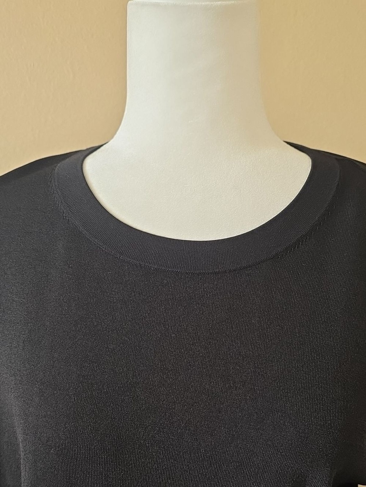COS Womens Textured Draped Sleeve Top – Size Large