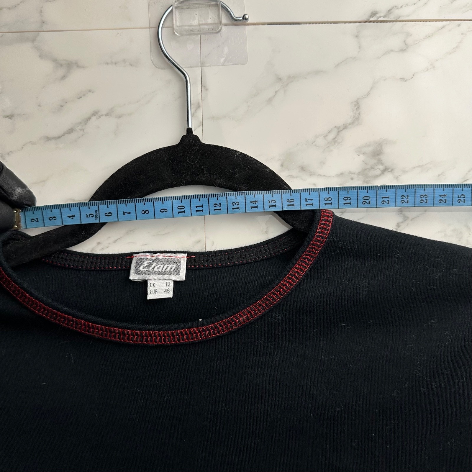 Etam Diamant Cherry Y2K T-shirt Top UK 18 EUR 46 Condition +4/5