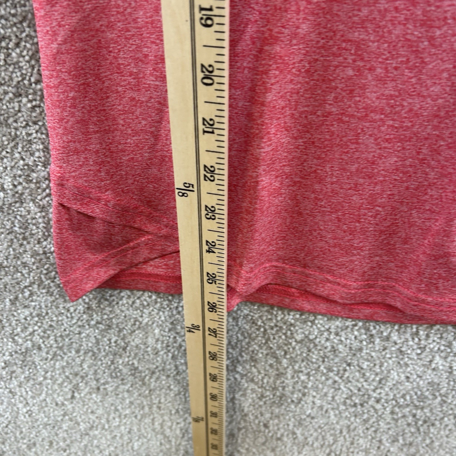 SJB Active Women’s Shirt Size Large Pink Short Sleeve Pullover Gray Trim