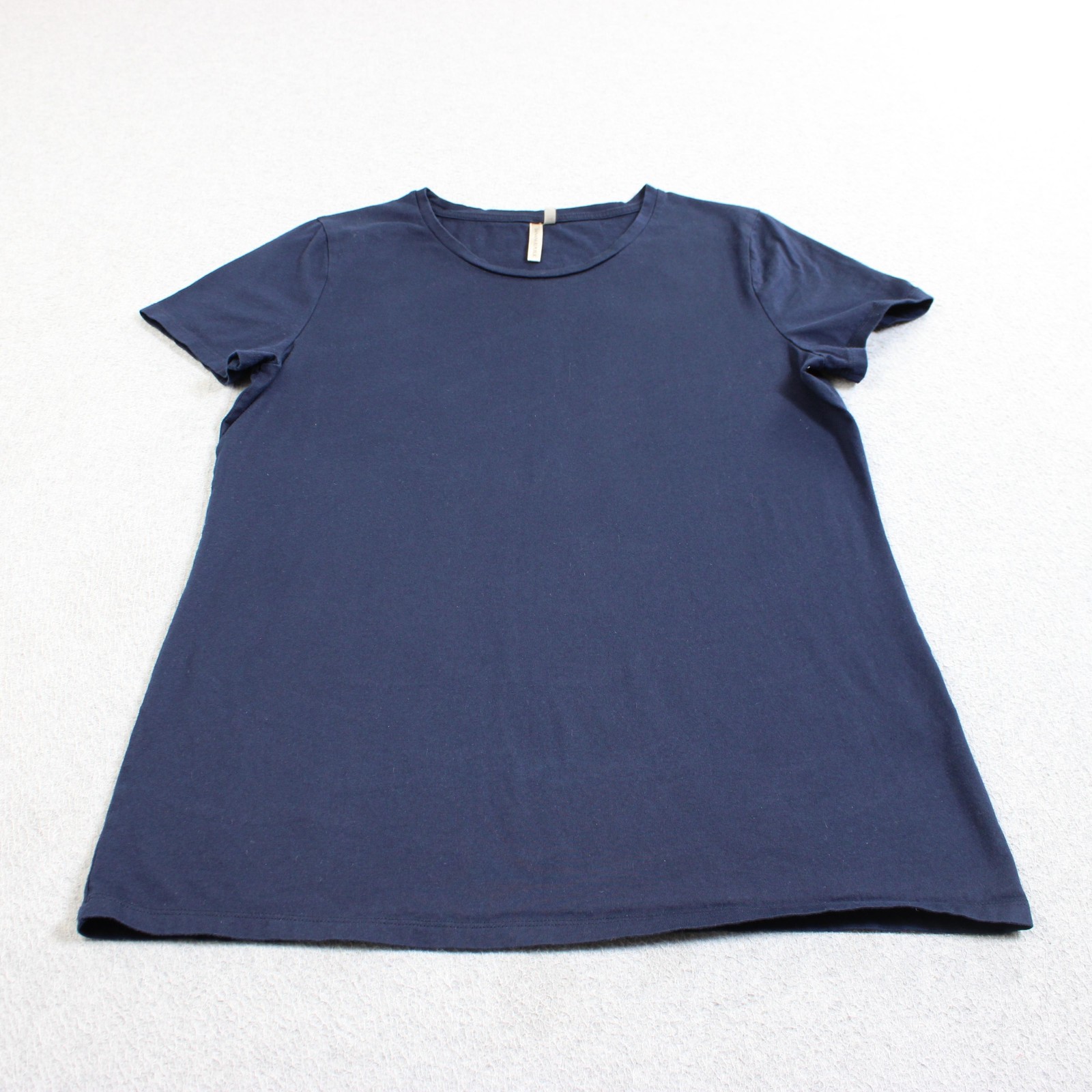 Banana Republic Signature T-Shirt Women Medium Blue 100% Supima Cotton Classic