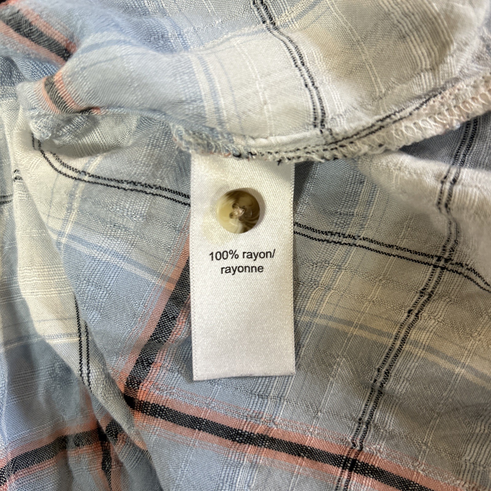 Women’s Fall Winter Lot of Tops Size M Plaid Button Cardigan Neutral Maurice’s
