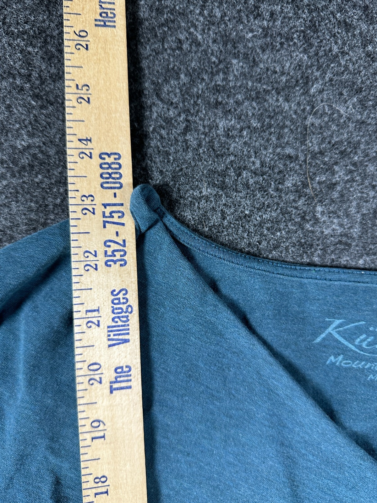 Kuhl Gorpcore Faux Wrap Top Women Sz Med Athleisure Outdoor Chic Organic Cotton