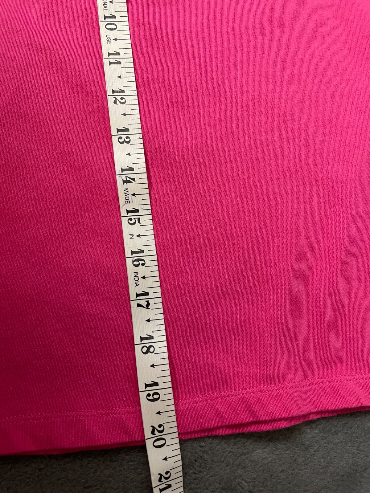 Sigrid Olsen Top Tank Womens M Hot Pink Fuchsia Beading Sleeveless Summer