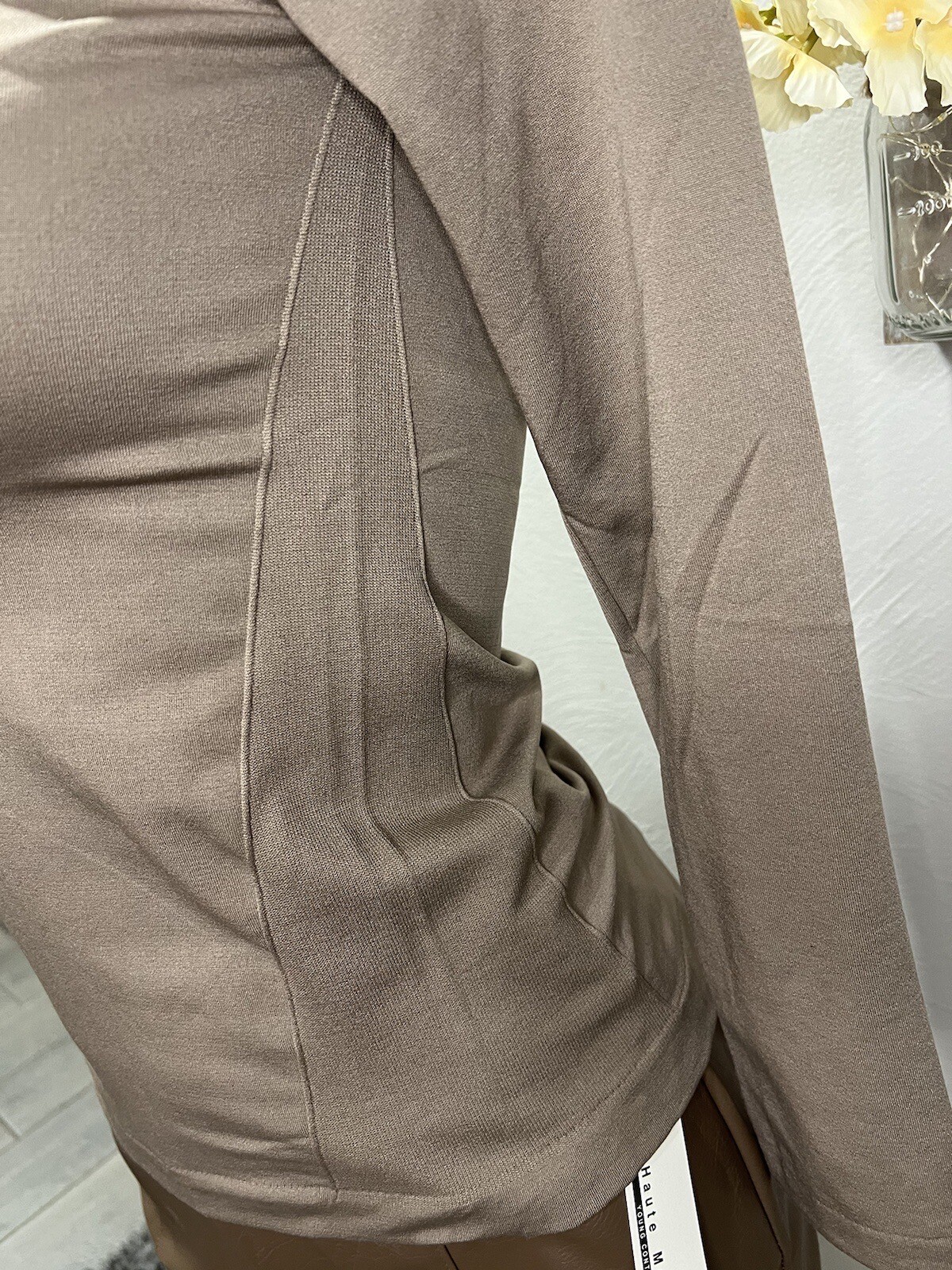 Super warm Long Sleeve Thermal Basic Blouse