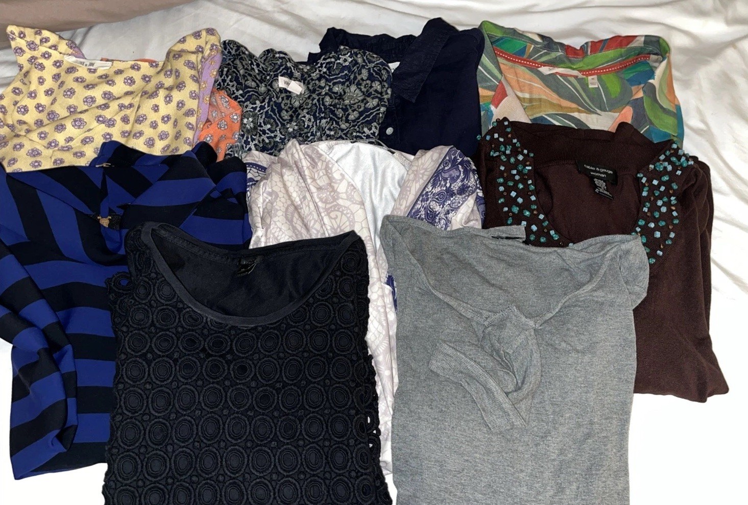 9 Women’s XL Shirts EUC Brands Guess Soft Surroundings Chico’s & more EUC