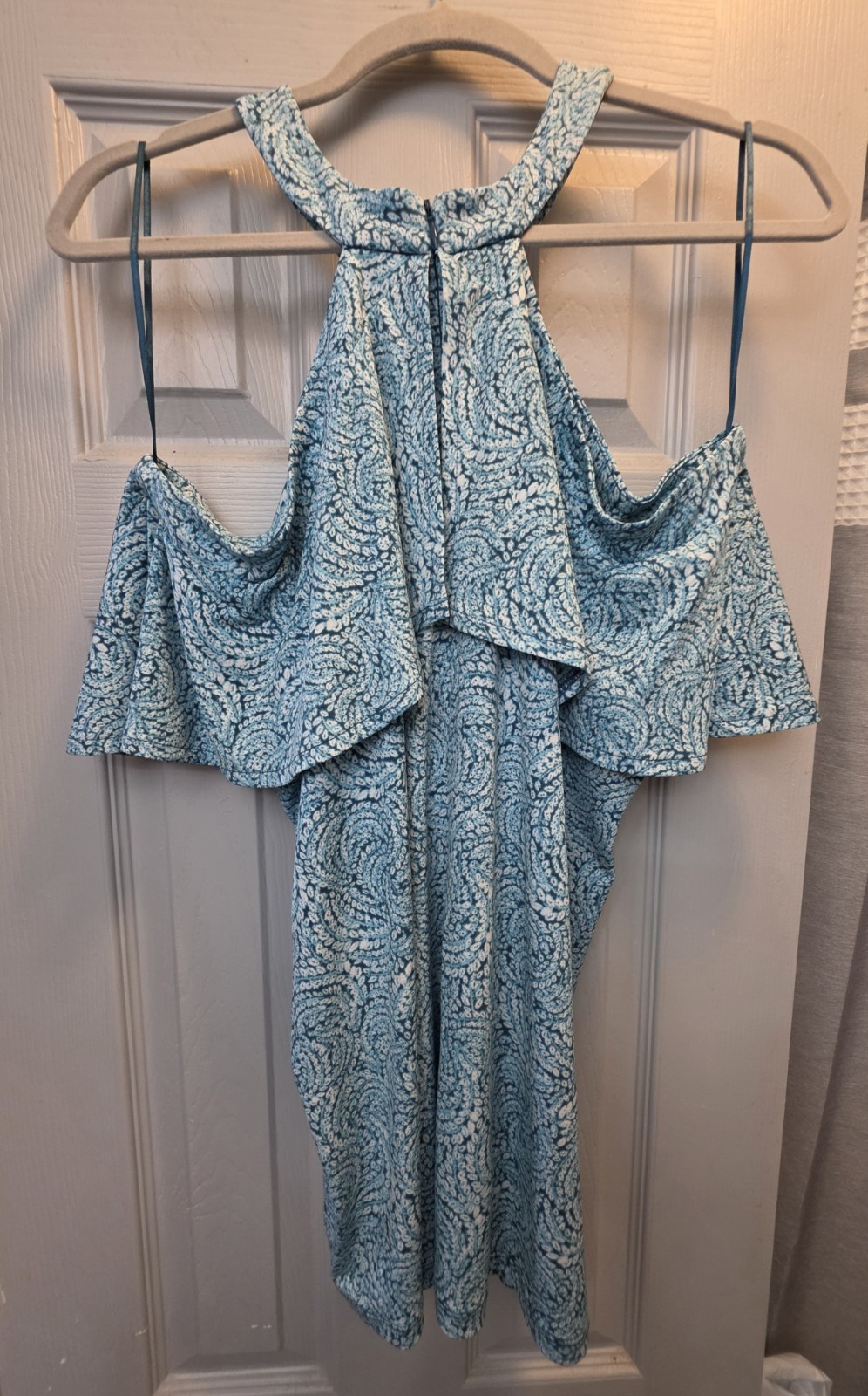 Michael Kors Turquoise Cold Shoulder Size XL