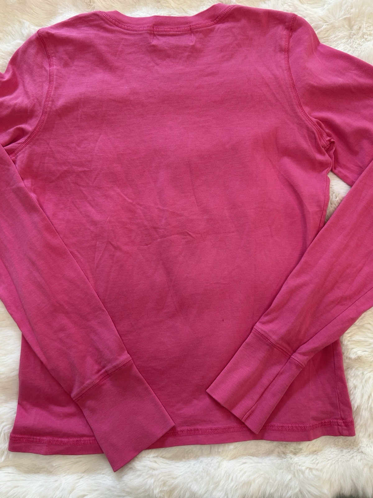 Y2K Vintage 2004 Juicy Couture Hot Pink Graphic Tee IM SO BORED WITH YOU Size L