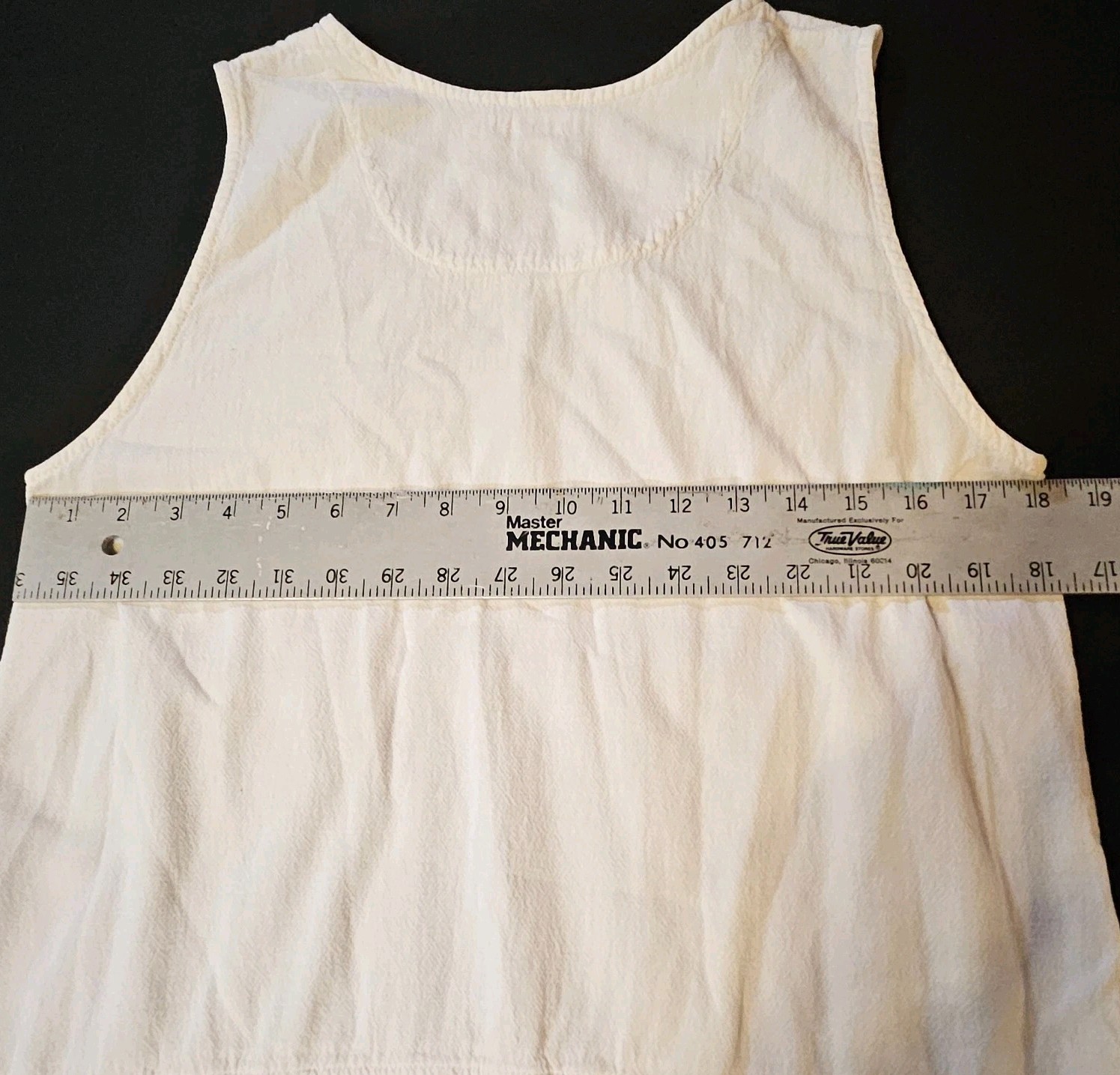 Iridium Ivory Gauze Womens Tank Top SZ S Lagen Look, Boho,Hippie,Festival Casual
