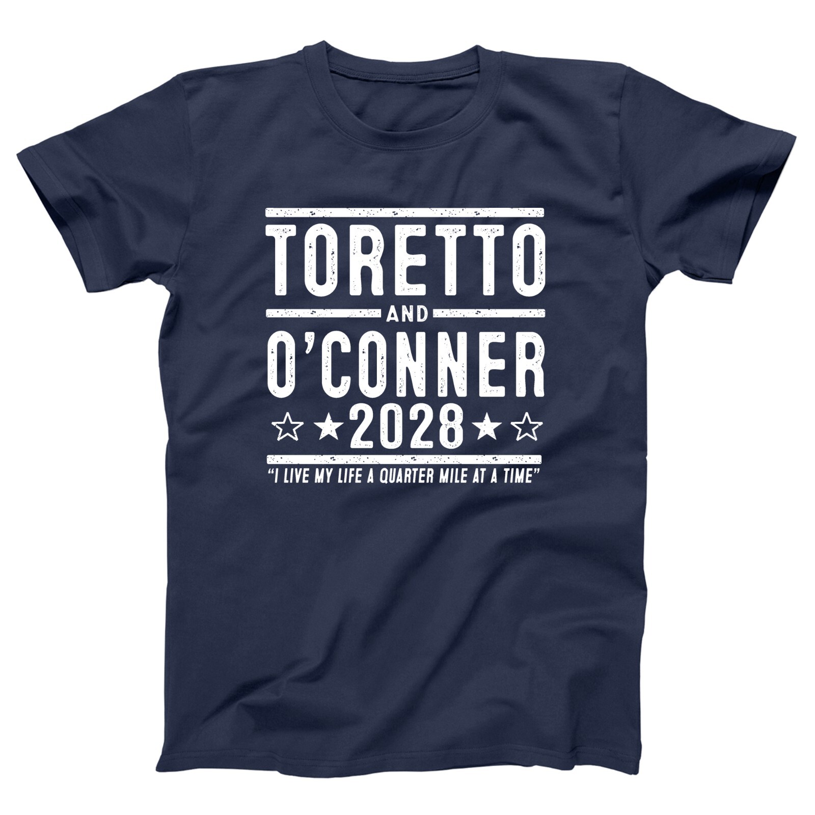 Toretto Oconner 2028 Election fast furious racing movie Xs-5x Unisex Soft Tshirt
