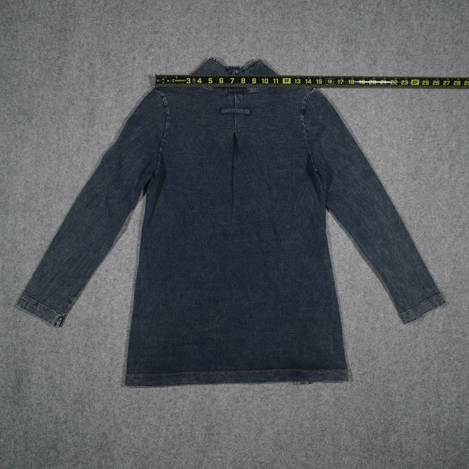 Soft Surroundings Women’s XS Dark Wash Blue Cotton Blend Tunic Top