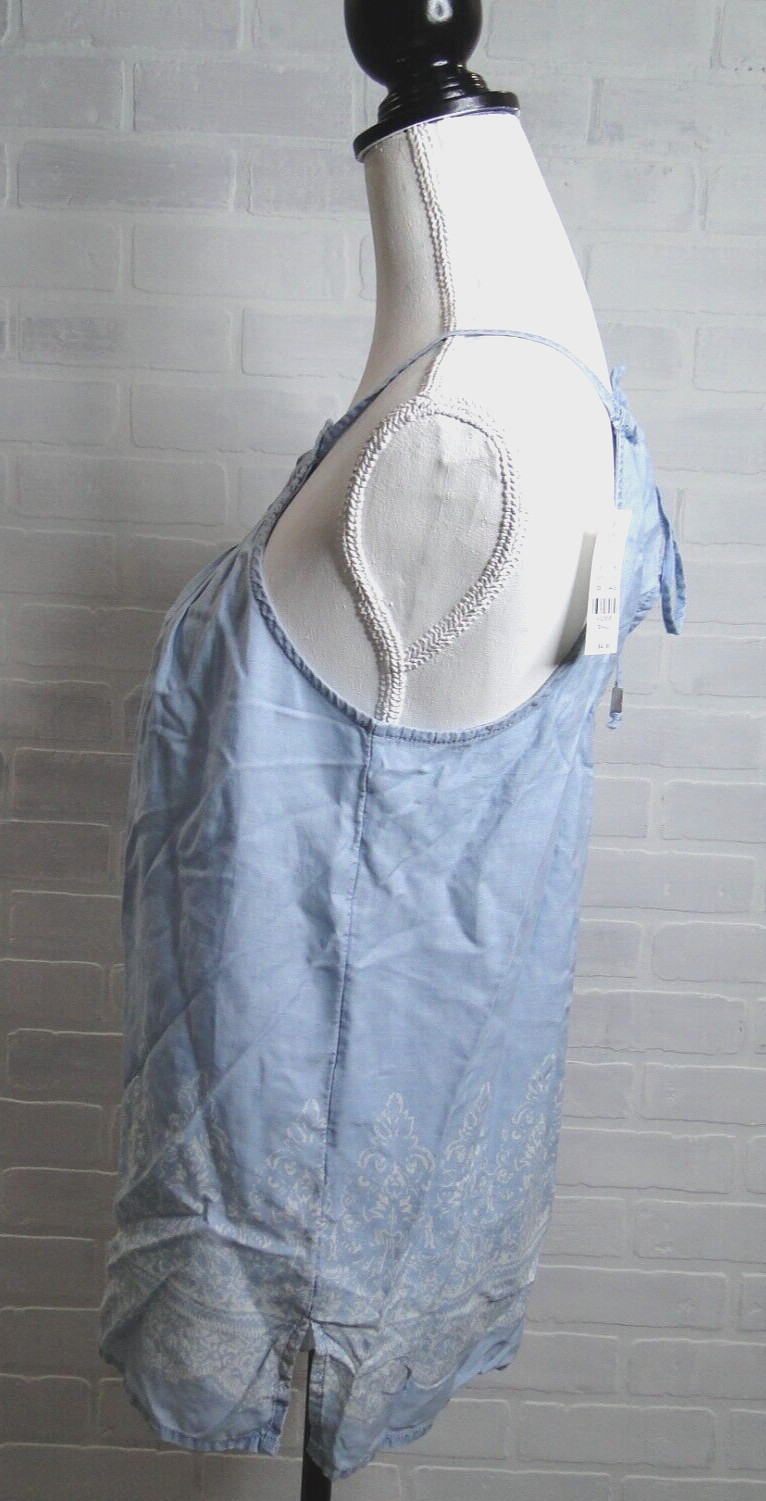Soho Jeans Sleeveless Blouse Top Size S New York & Company