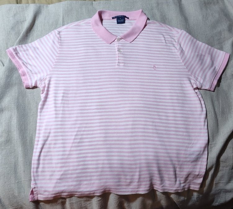 Ralph Lauren Sport Women’s Pink Striped Polo Shirt